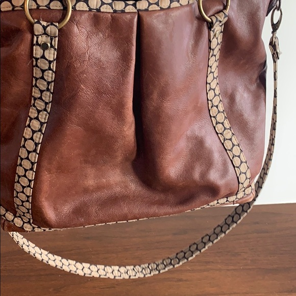 Leather diaper bag - Picture 3 of 4